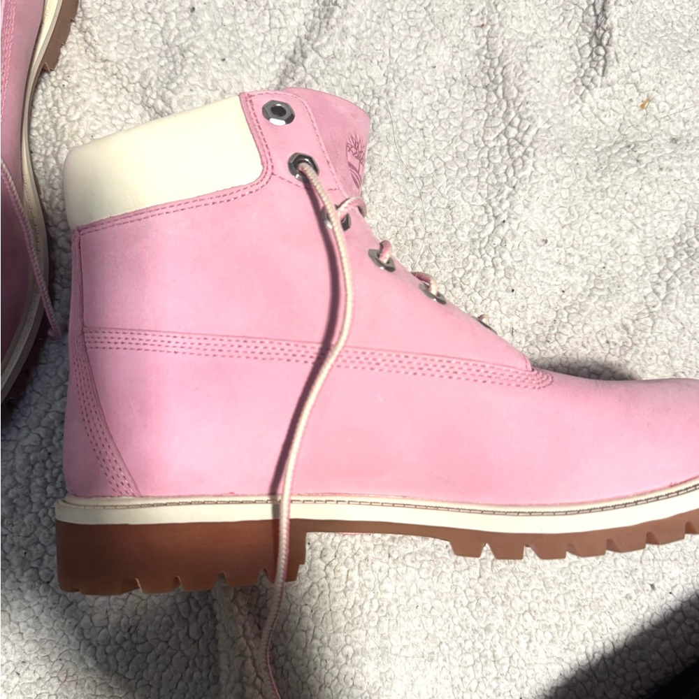 Women’s Pink Timberlands